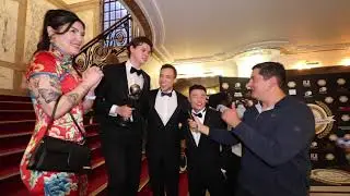 YOU Cast: Winners Interview for Best Drama. Has Penn Badgley been told yet? | National Film Awards