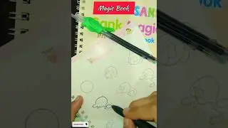 Drawing  Sank MAGIC Practice Book 😲 #shorts #viral #hayatartandcalligraphy