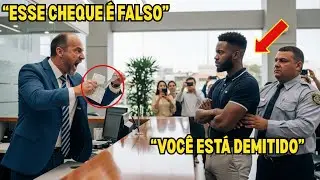 Gerente Bancário Rasga Cheque de Homem Negro — Depois Descobre Que Ele Era Filho do Dono do Banco