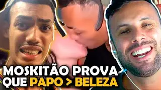 MOSKIT&Atilde;O BEIJANDO AS + PRINCESAS DESCONHECIDAS 👸 / React Nerd Sedutor