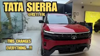 CRETA BEAT HOJAYGI SAHI ME? TATA SIERRA ACCOMPLISHED PLUS 1.5 TGDI @RS20.99L !+