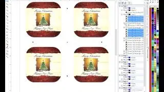 Dye Sub Art: Знакомство с диспетчером объектов в Corel X6