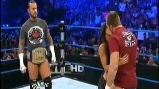 Daniel Bryan, CM Punk, and AJ Lee love story