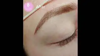 Microblading Vancouver Eyebrows Before and After Redheads
