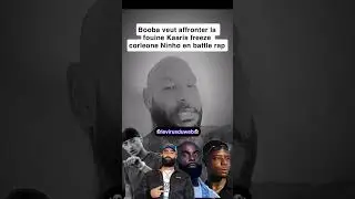 Booba wants to face La Fouine, Kaaris, Freeze Corleone, and Ninho in a rap battle. #booba #lafoui...