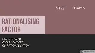 Online Maths classes | Shortcuts For Doing Rationalising questions for NTSE
