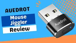 Обзор незаметной металлической USB-мыши AUEDROT Mouse Jiggler с кнопкой переключения