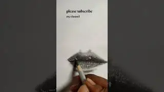 😮 lips #drow #pencil #shedding 😍#short #viral #video 😍Light Art@MrBeast