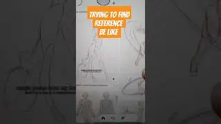 FINDING REFERENCE IS TOUGH 🥲 #artist #art #artistonyoutube #digitalartwork #shorts
