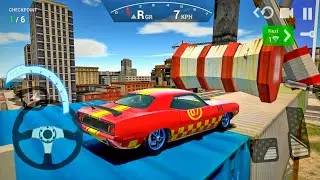 Ultimate Car Driving Simulator #8 Stunts and Farting Jumps! Android gameplay