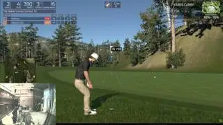 TGC Sim Golf - The Walker Course Clemson SC - Valero Texas Open - Front 9
