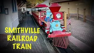 SMITHVILLE RAILROAD TRAIN In New Jersey - Engine and Passenger Cars Detail - Photo Book Series