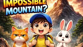 Impossible Mountain? | Boy, Cat & Rabbit Emotional Story