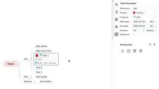 EdrawMind Tutorial - Tasks