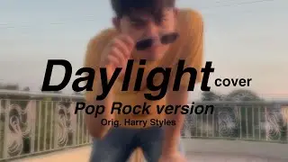 Daylight | Harry Styles | Pop Rock acoustic version | Cover | lyric video