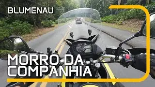Morro da Companhia em Blumenau de Moto | Suzuki V-Strom 650 XT nas Curvas