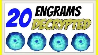 Destiny - Twenty Rare Engrams Decrypted