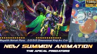 NEW SUMMON ANIMATION - The Apical Predators ‼️  [Yu-Gi-Oh! Master Duel]​