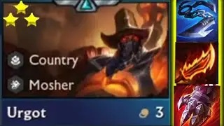 3 Star URGOT ⭐⭐⭐ 6 MOSHER  | TFT Set 10