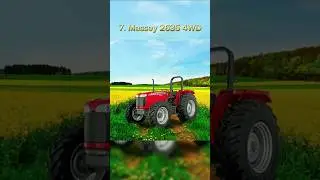 #tractor Top 10 Powerfull Tractor in India 2️⃣0️⃣2️⃣4️⃣ || powerful Tractor #shorts #ytshorts #viral