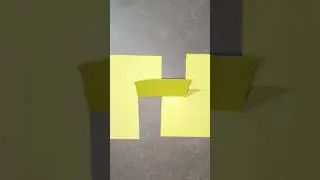 How to make paper cutting magic trick 🤗 || Paper cutting magic trick #shorts