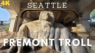 4K Walks - Fremont Troll and Great Seattle View Kerry Park In Seattle 2020