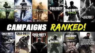 Every Call of Duty Campaign RANKED Worst to Best!!! (2007-2020)