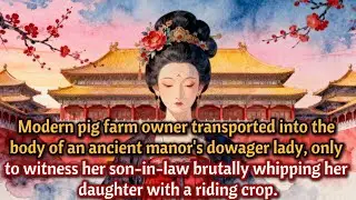 Modern farm owner transported into the body of an ancient manor's dowager lady, only to witness...