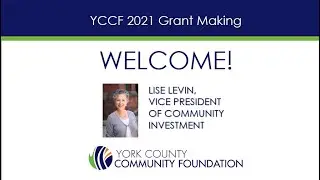 YCCF 2021 Grant Info Session