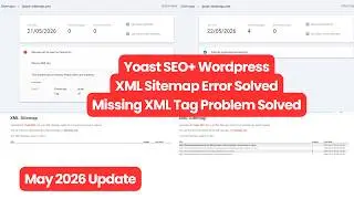 Yoast SEO Missing XML Tag | Sitemap Not Showing in WordPress FIXED | Missing XML Tag Error Solved