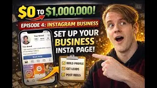 How to Setup A Professional Instagram Account ($0 to $1M - Ep. 4)