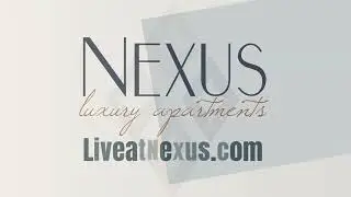 Luxury 1 Bedroom Living | A0 Floor Plan at Nexus Luxury Apartments | Virginia Beach, Virginia
