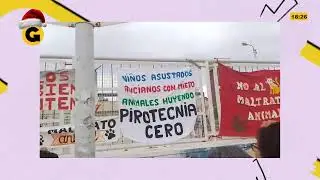 MARCHA EN CONTRA DE LA PIROTECNIA | Lunes 29 de Diciembre 2025