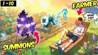 (1-10) Max Level Farmer Accidentally Steals Necromancer Class | Manhwa Recap
