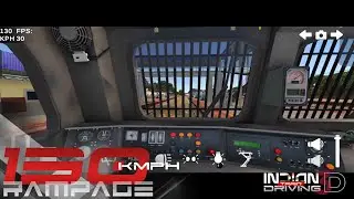 The Cab Drive - 130KMPH Station Skip - Indian Train Driving 3D (Upcoming Android Game) #itd3d