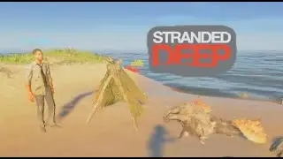BIG BOARS, KING KRABS, AND GIANT SHARKS!!! | Stranded Deep # 1 |