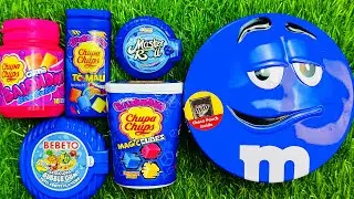 M&M'S Unboxing Satisfying Candy Experience in Colorful Boxes ASMR