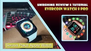 Review Smartwatch EVERCOIN WATCH 8 PRO ! Smartwatch Murah Mirip Apple Watch