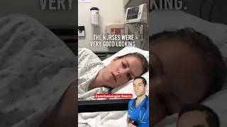 Anesthesia made her fall in love 😍