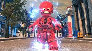 LEGO DC Super-Villains - The Flash (Movie) - Open World Free Roam Gameplay (PC HD) [1080p60FPS]