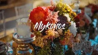 A beautiful wedding in a private villa in Mykonos