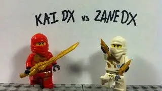 Lego Ninjago: Kai DX vs Zane DX