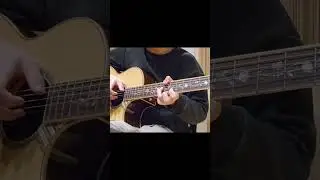 Crow Tutorial slow motion    #crow #guitar #fingerstyle  #jinsankim #tutorial #tabs