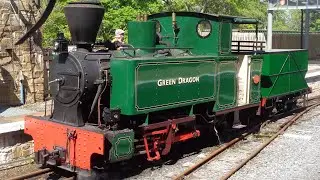 South Tynedale Railway: The Hunslet Engine Company 0-4-2T No.16 (1859) 'Green Dragon' [V4]