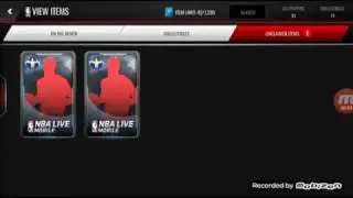 NBA Live Mobile 2x Elite Motivator Players!!!!