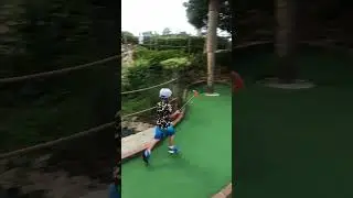 Myrtle Beach Putt Putt #golfswing #puttputt #golfskill #golf #kidsgolf #familytime #golfgear