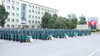 DSX-nin hərbi hissələrində gənc əsgərlərin andiçmə mərasimi keçirilib