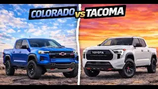 Which is better? The 2026 Chevy Colorado vs the 2026 Toyota Tacoma