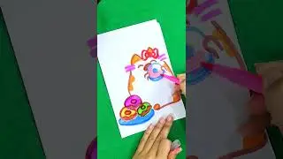 Drawing Paint Art  cute kawaii satisfying speed art shorts