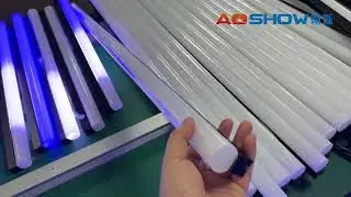 Automatic address DMX512 LED Pixel Bar Light, DC24V, Full color RGB or RGBW Waterproof IP66